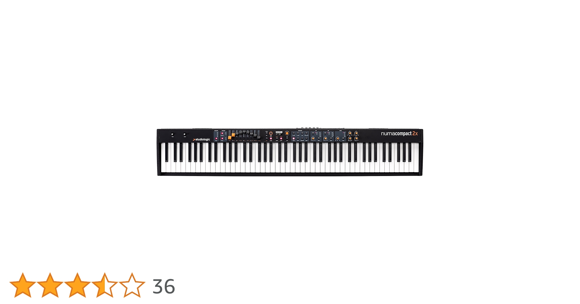 ◆大感謝祭!! tudiologic Numa compact2 m0o8385 Studiologic, 88-Key Portable Keyboard (AMS-NUMA-COMPACT-2X