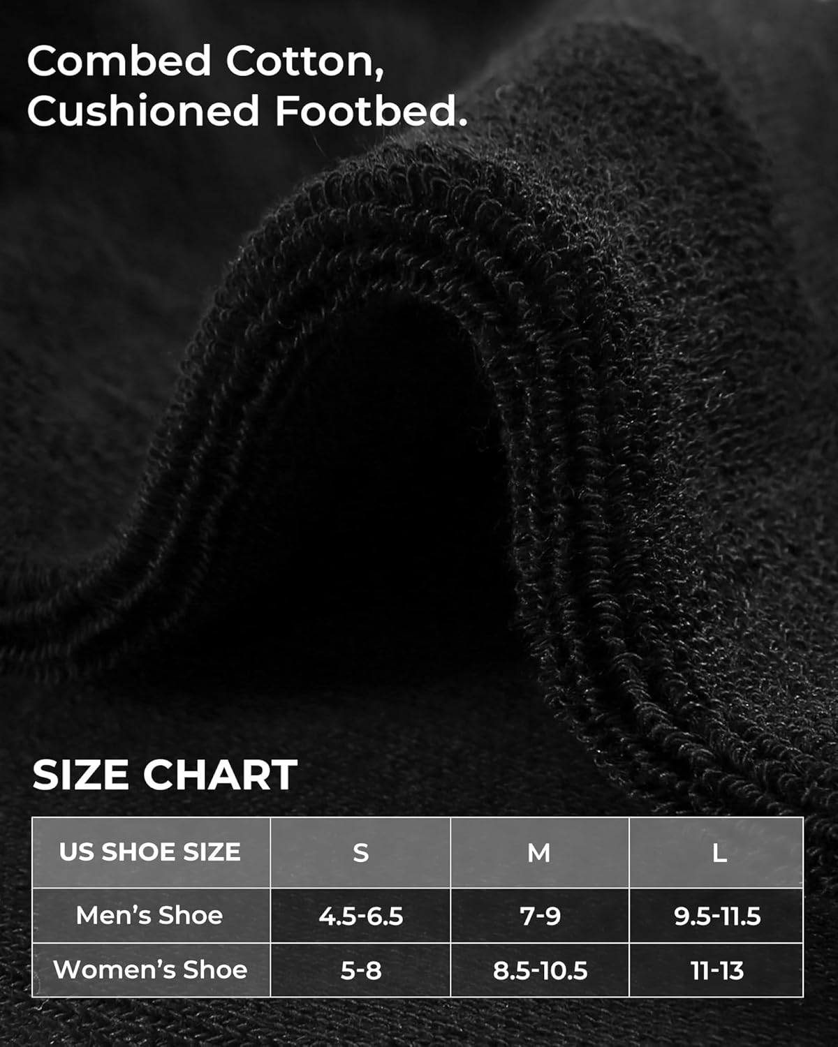 FITRELL Women's Crew Socks Ankle Athletic Cushioned Running Thick Casual Socks for Women and Men 5-6 Pairs - Image 6