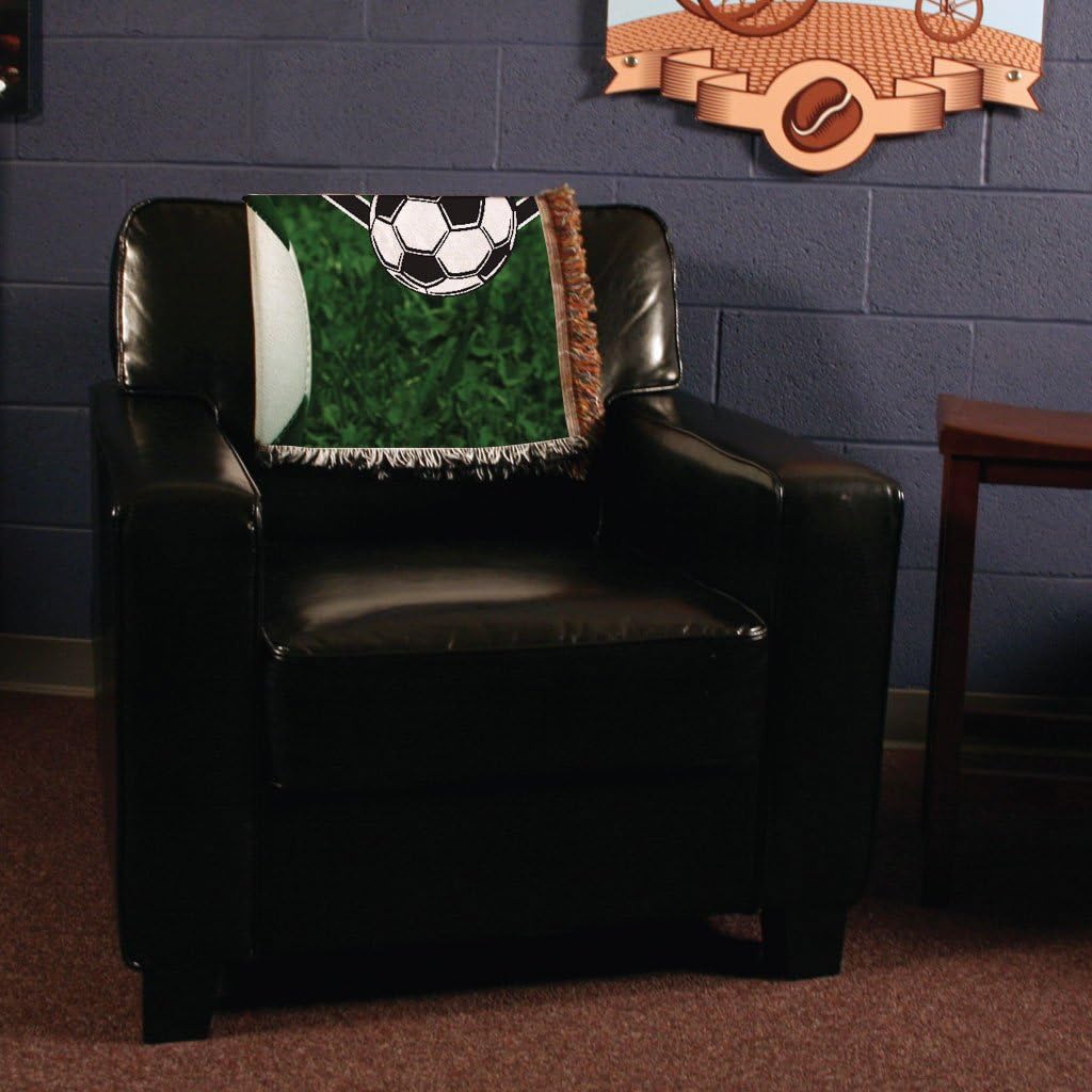 VictoryStore Blanket - Soccer Mom Woven Blanket, Polyester, 35x54 Inches