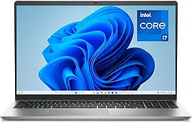 Dell 15 laptops DC15250-39.6 cm FHD 120Hz Display, Intel Core i7-1355U 13ª geração, 16GB DDR5 RAM, 512GB SSD, Intel UHD Graphics, Windows 11 Home, 1 ano de serviço básico no local - Platinum Silver