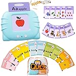 QuTZ Talking Flash Cards,ABC Learning for Toddlers 2-4, Autism Toys, Speech Therapy Toys, Educational Words Flash Cards Kindergarten for Boys and Girls, 272 Sight Words