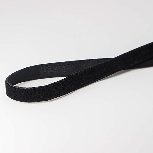 Miniatura 93 de Ribbli Cinta de terciopelo rojo oscuro de poliéster, carrete continuo de 5/8 pulgadas, cinta de Navidad para envolver regalos, ramos florales