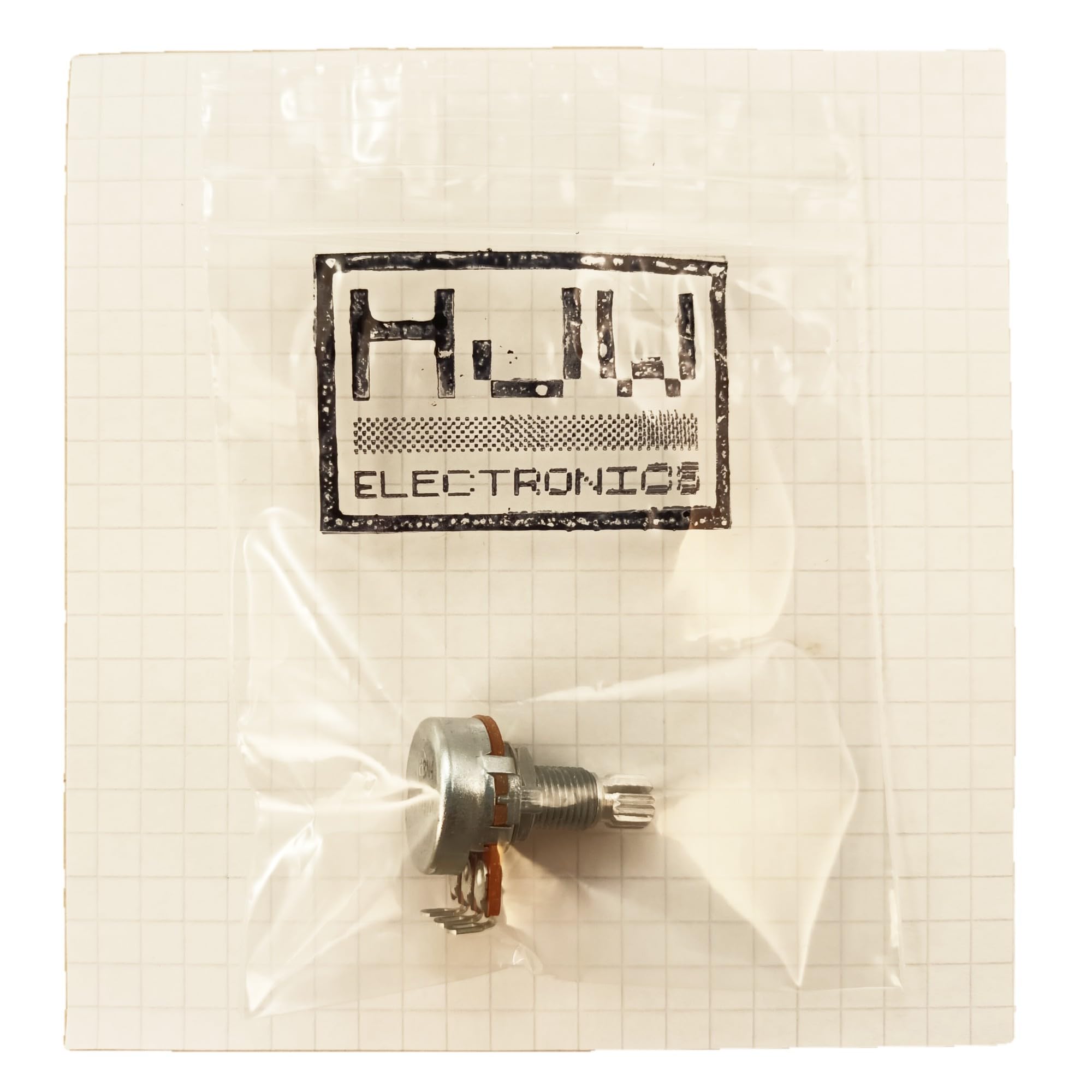 10mm Long Thread Linear Potentiometer Guitar Pot B T18GL (B50K)