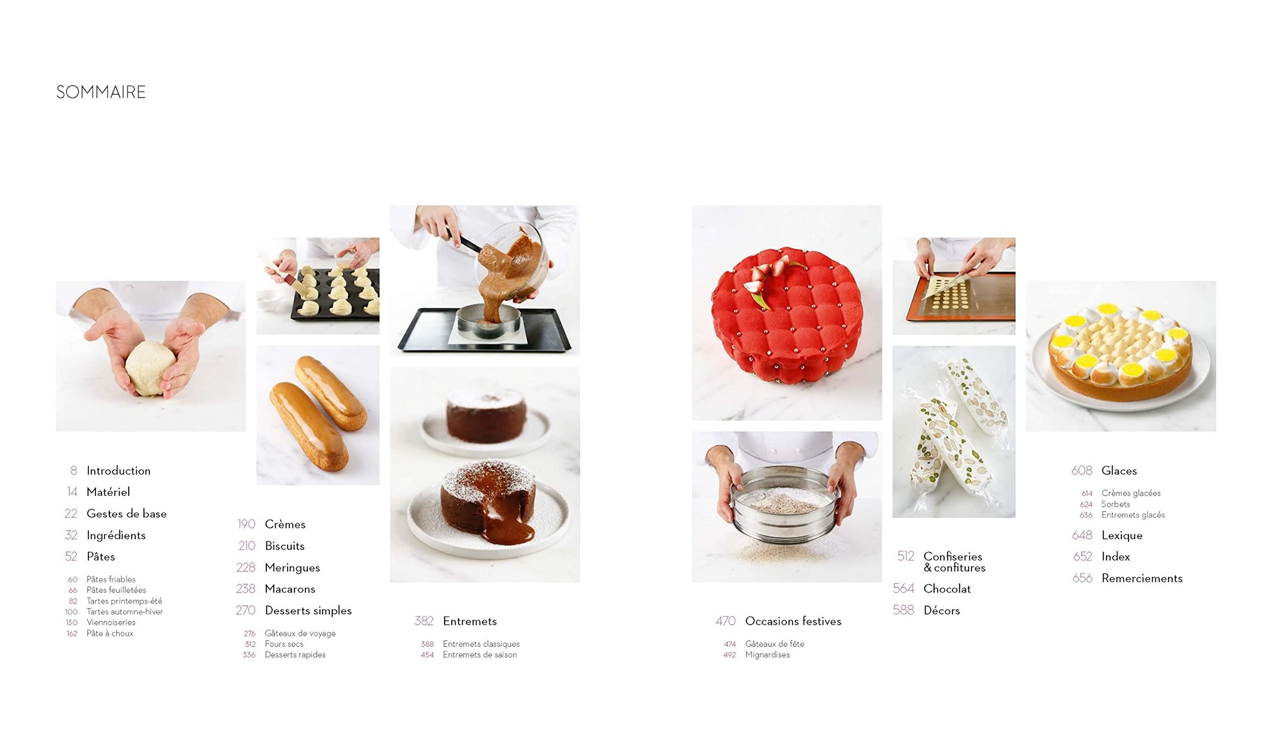 Pâtisserie: Toutes les techniques et recettes d'une école d'excellence