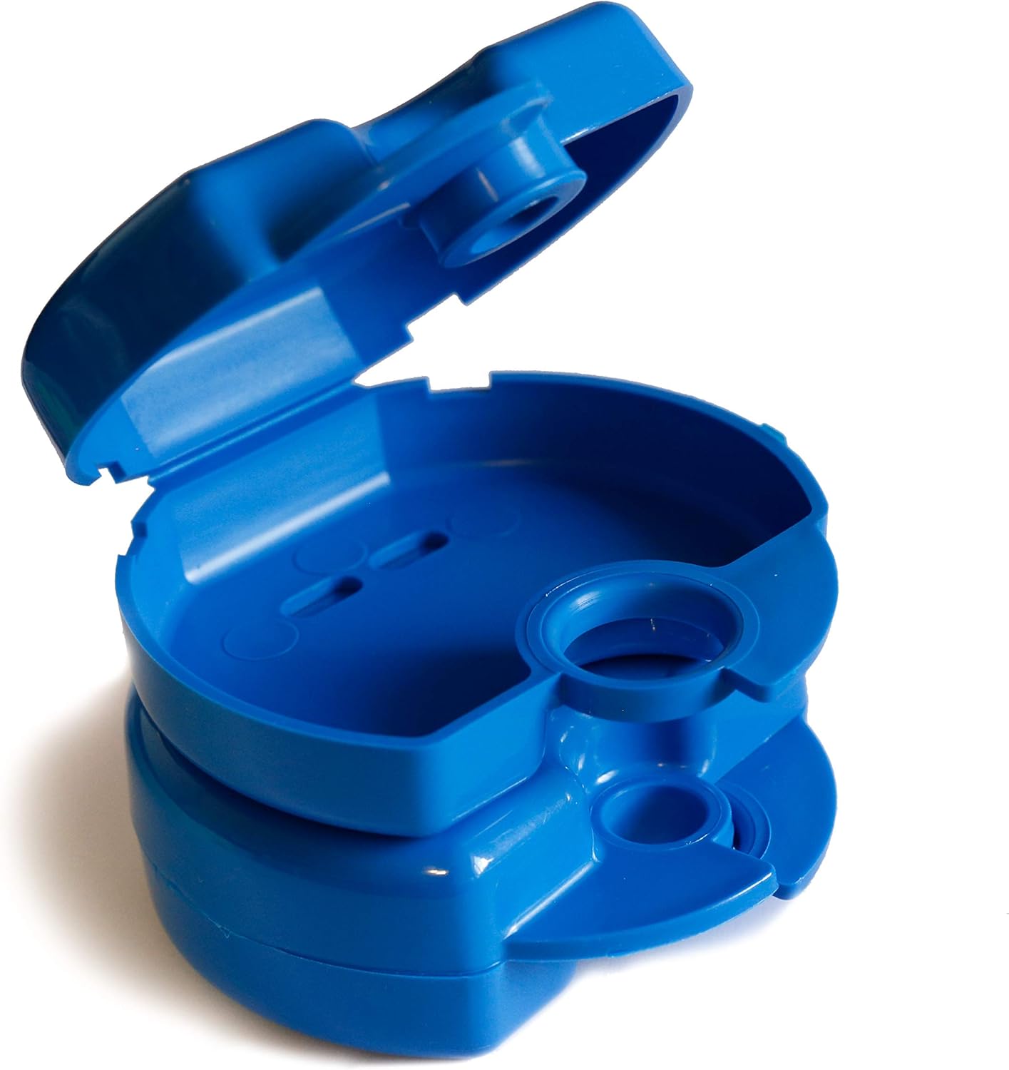 JES Orthodontics Dental Retainer Box, Color Blue (Pack of 2) Health & Household
