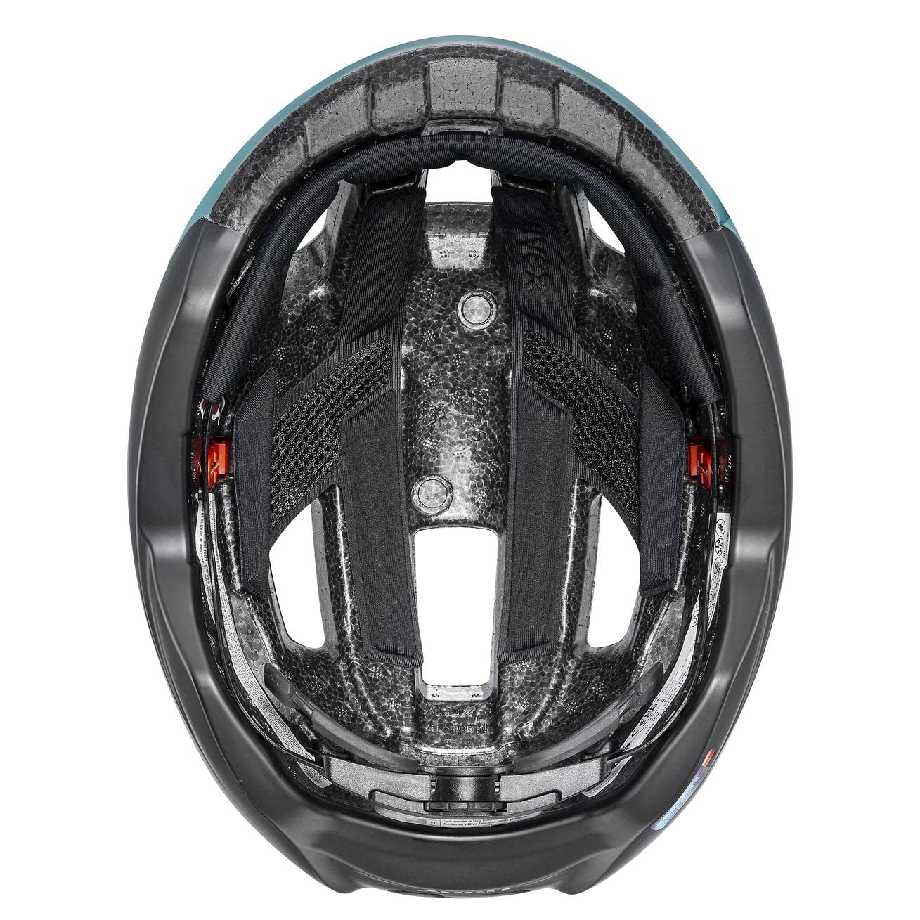 uvex rise cc - bezpieczny kask wyczynowy unisex - indywidualna regulacja wielkości - udoskonalona wentylacja - flip flop-black matt - 52-56 cm