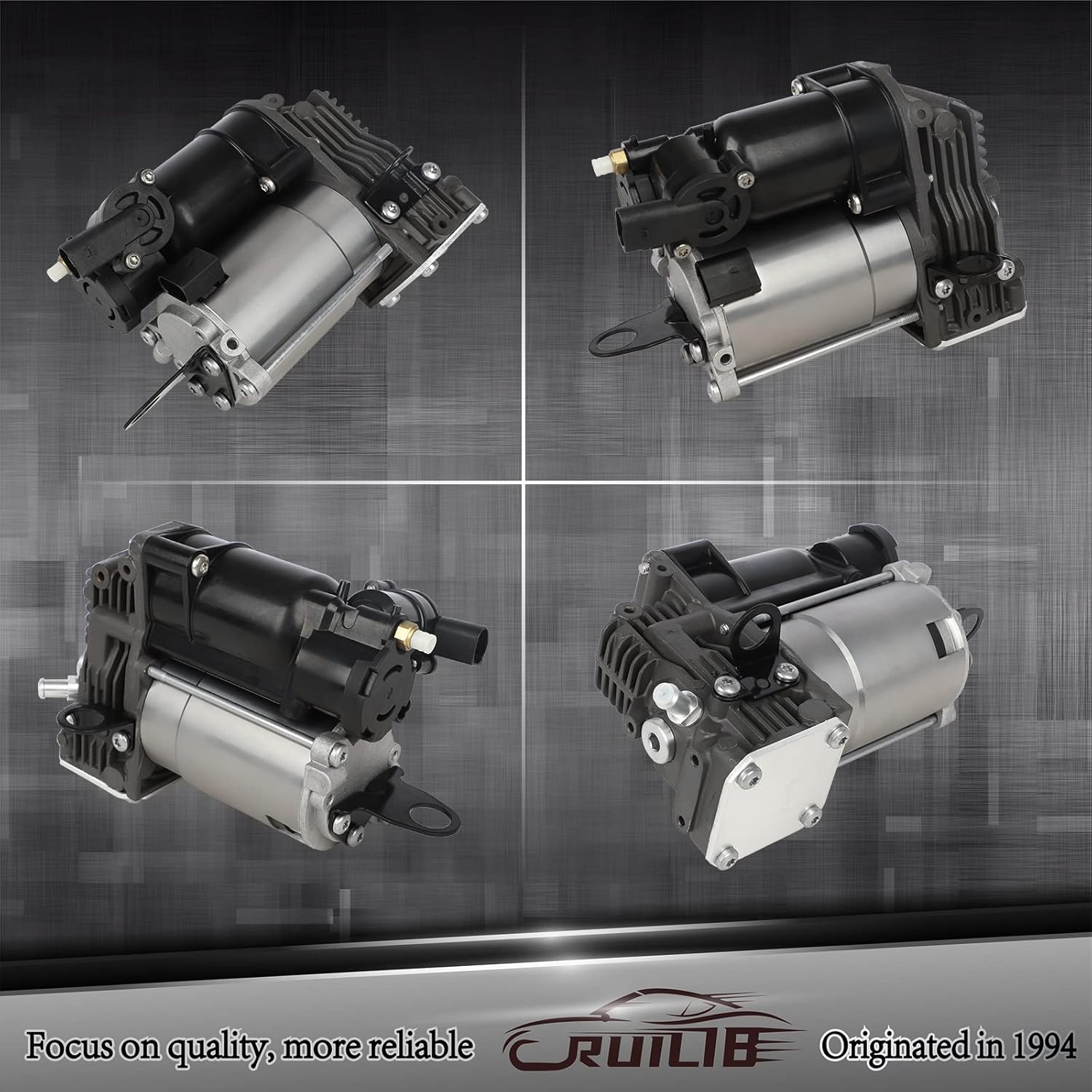 Airmatic Air Suspension Compressor Air Pump Kit Replacement 2213201604 2213200704 for Mercedes Benz W221 S350 S400 S550 S600 S63 AMG C216 CL550 CL600 CL63 AMG CL65 AMG