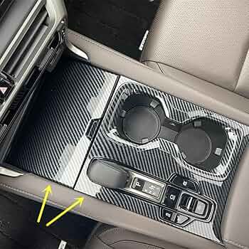 Amazon.com: ZiWen Interior Trims Gear Shift Panel Center Console