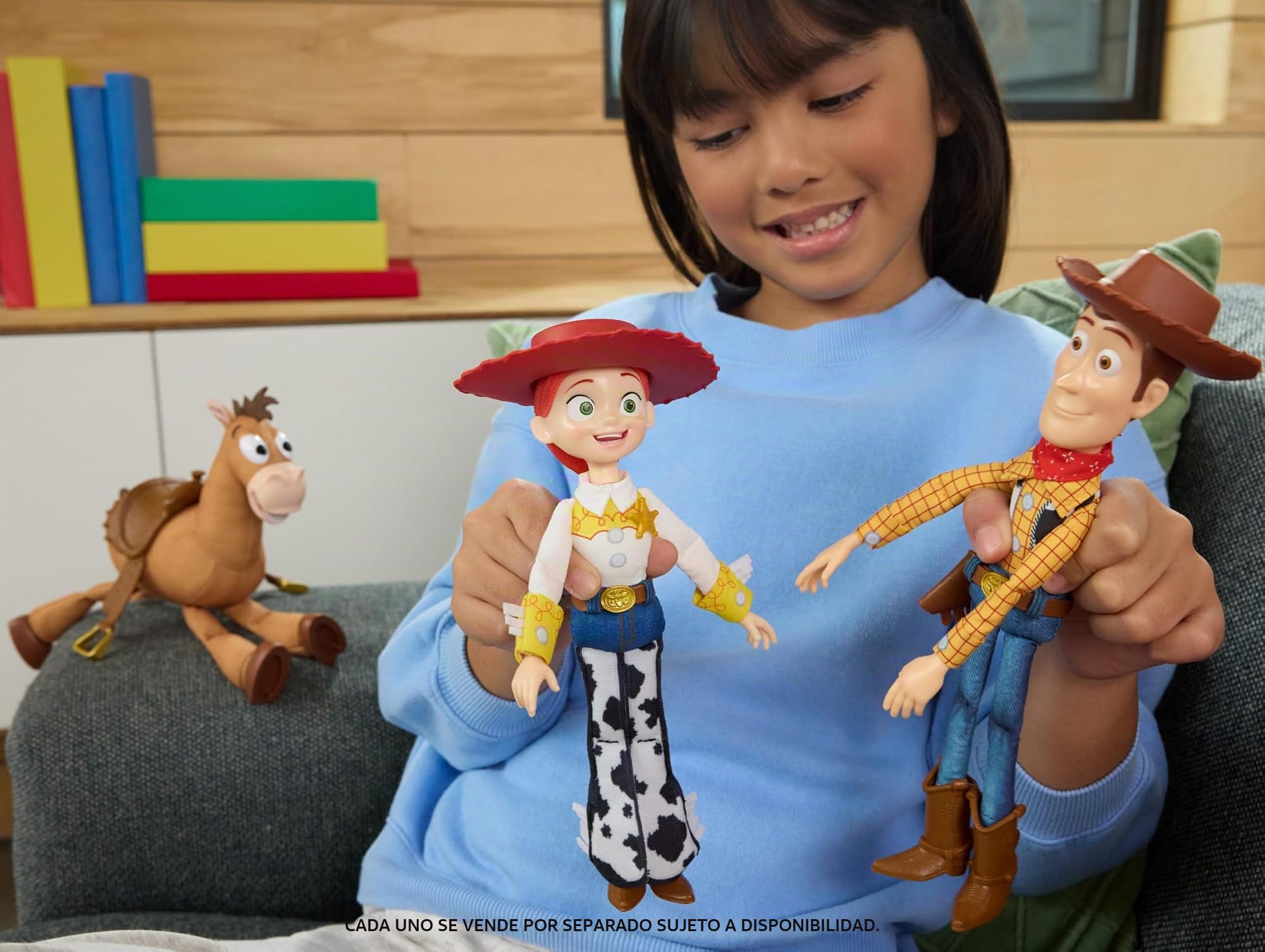 Mattel Disney y Pixar Toy Story 5 figuras, Ragdoll Edition Playscale surtido de 17,78 cm, figuras coleccionables blandas y fieles a la película