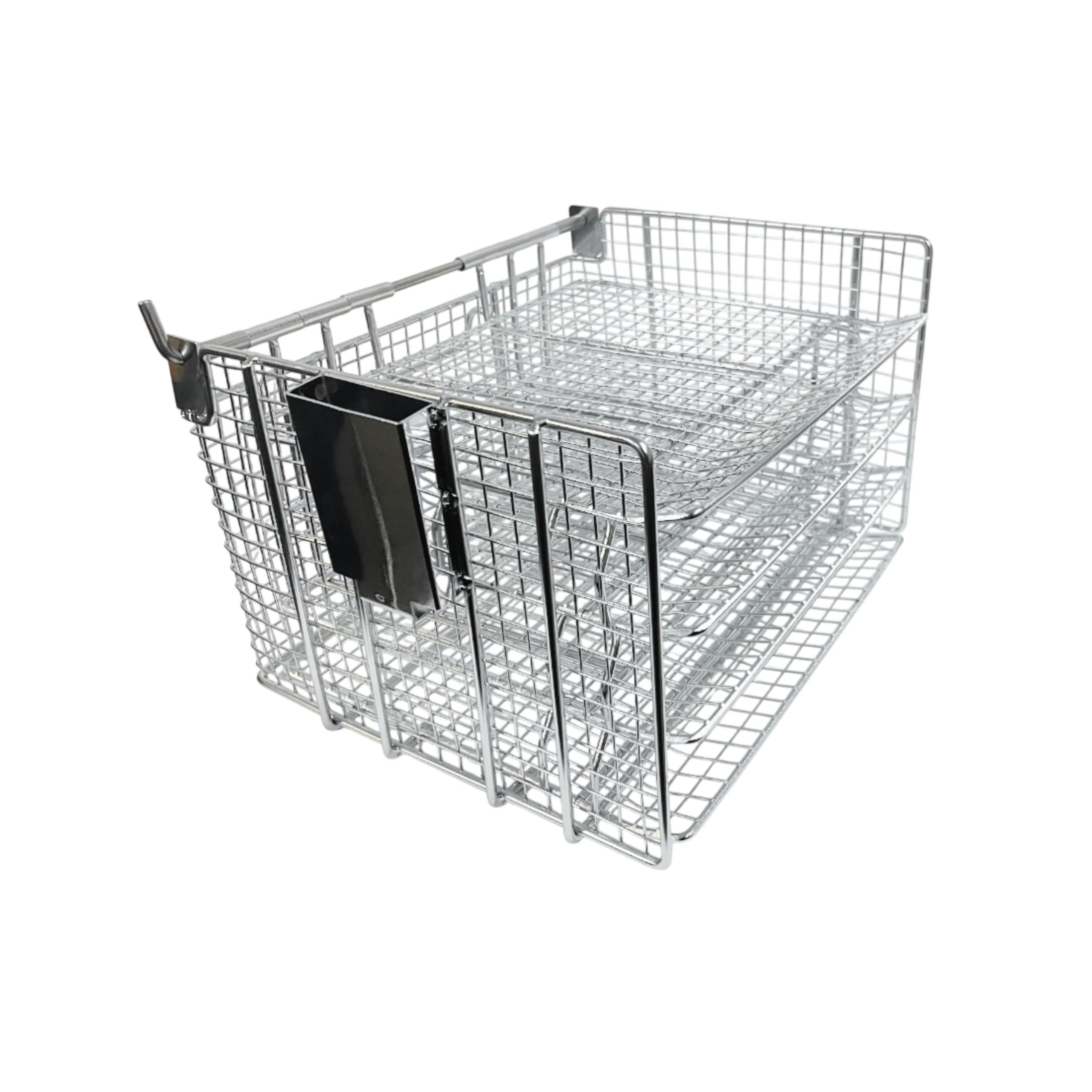 Reldor Henny Penny 4 Tier Frying Basket for GAS Pressure Fryer - Stainless Steel Hinged Shelves, Replacement for Part Number 64058, Easy Installation & Cleaning - 27 (D) x 33 (W) x19 (H) cm