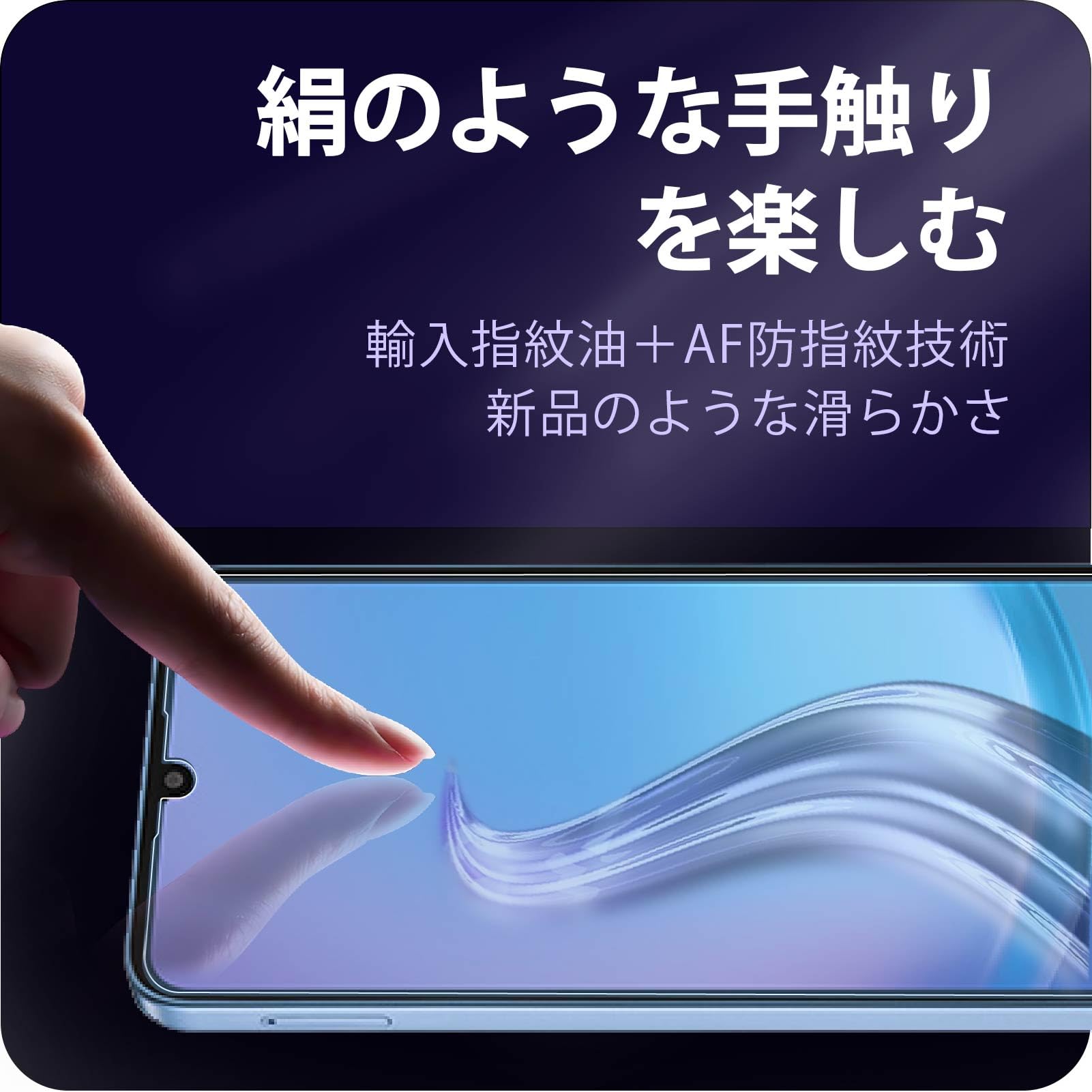 Amazon | 対応 Galaxy A25 5G ガラスフィルム ブルーライトカット