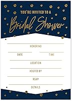 Vista 13 de Canopy Street Invitación de despedida de soltera con relleno floral de otoño, 25 invitaciones de despedida de soltera con flores de otoño con sobres