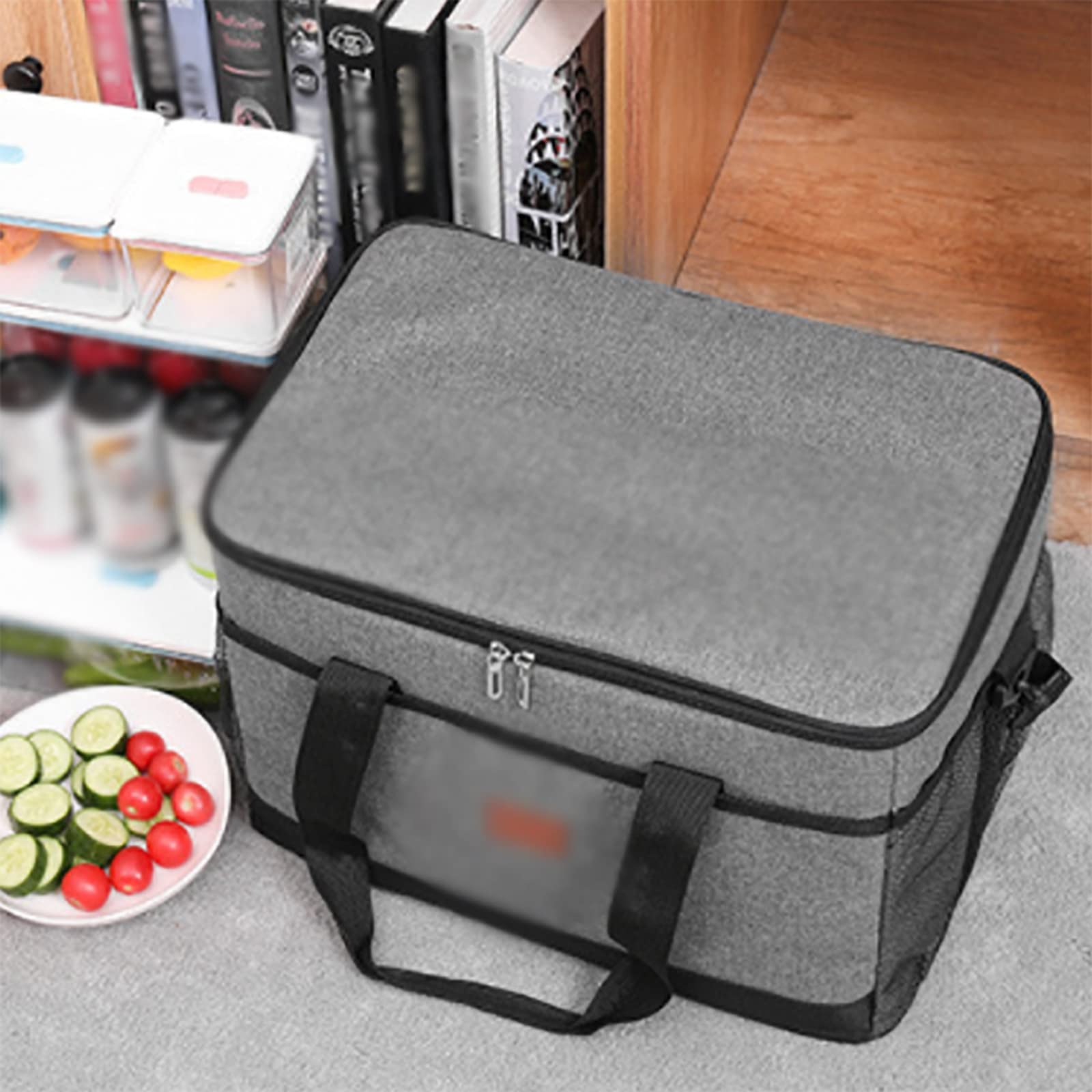 Borsa Termica Per Il Pranzo, Borsa Termica Per La Gestione Della Preparazione Dei Pasti Con Cinturino Regolabile, Isolamento Per Mantenere Il Freddo E Doppio Isolamento, Per Il Lavoro D'ufficio