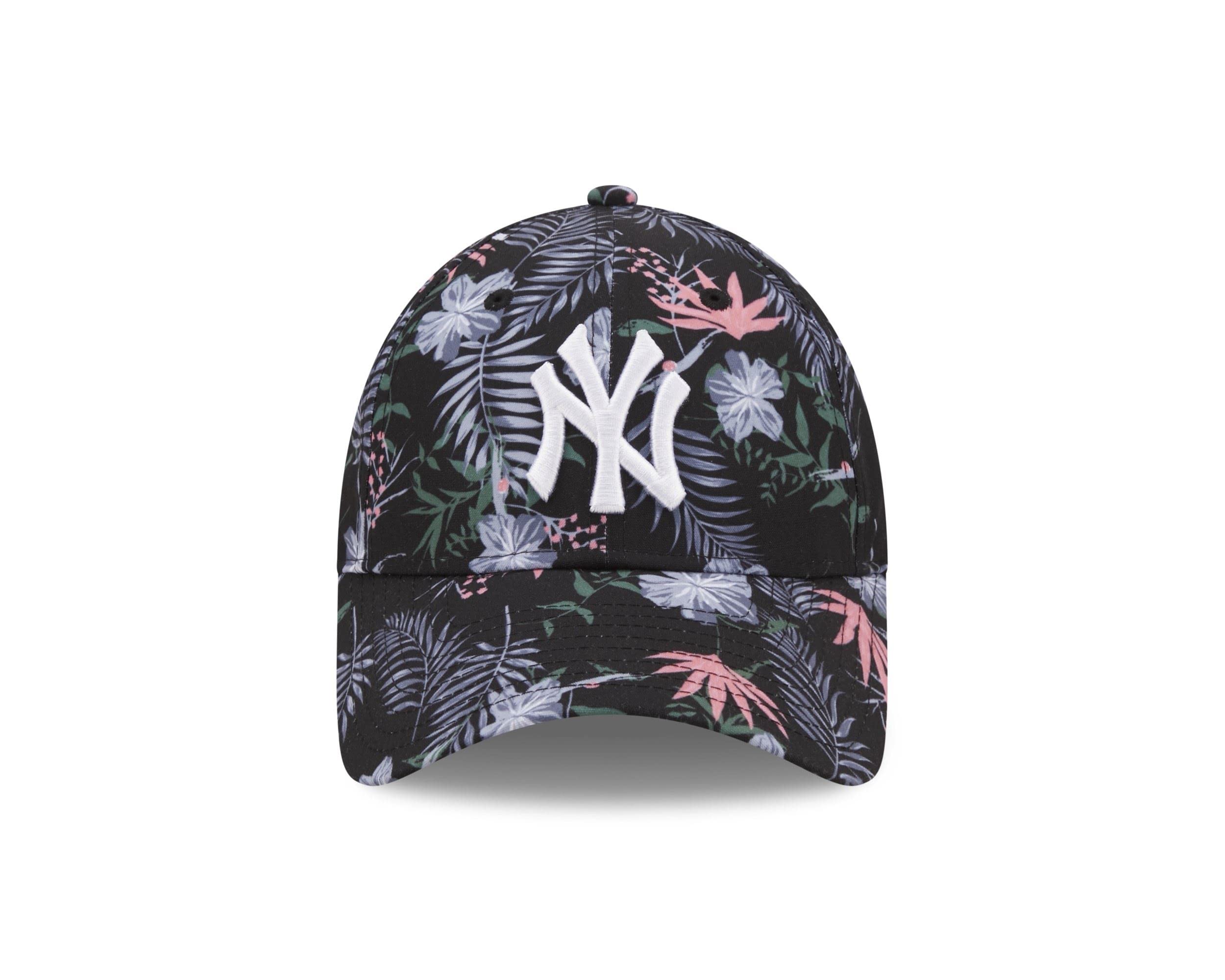 New Era New York Yankees MLB League Essential Black Purple 9Forty Adjustable Women Cap
