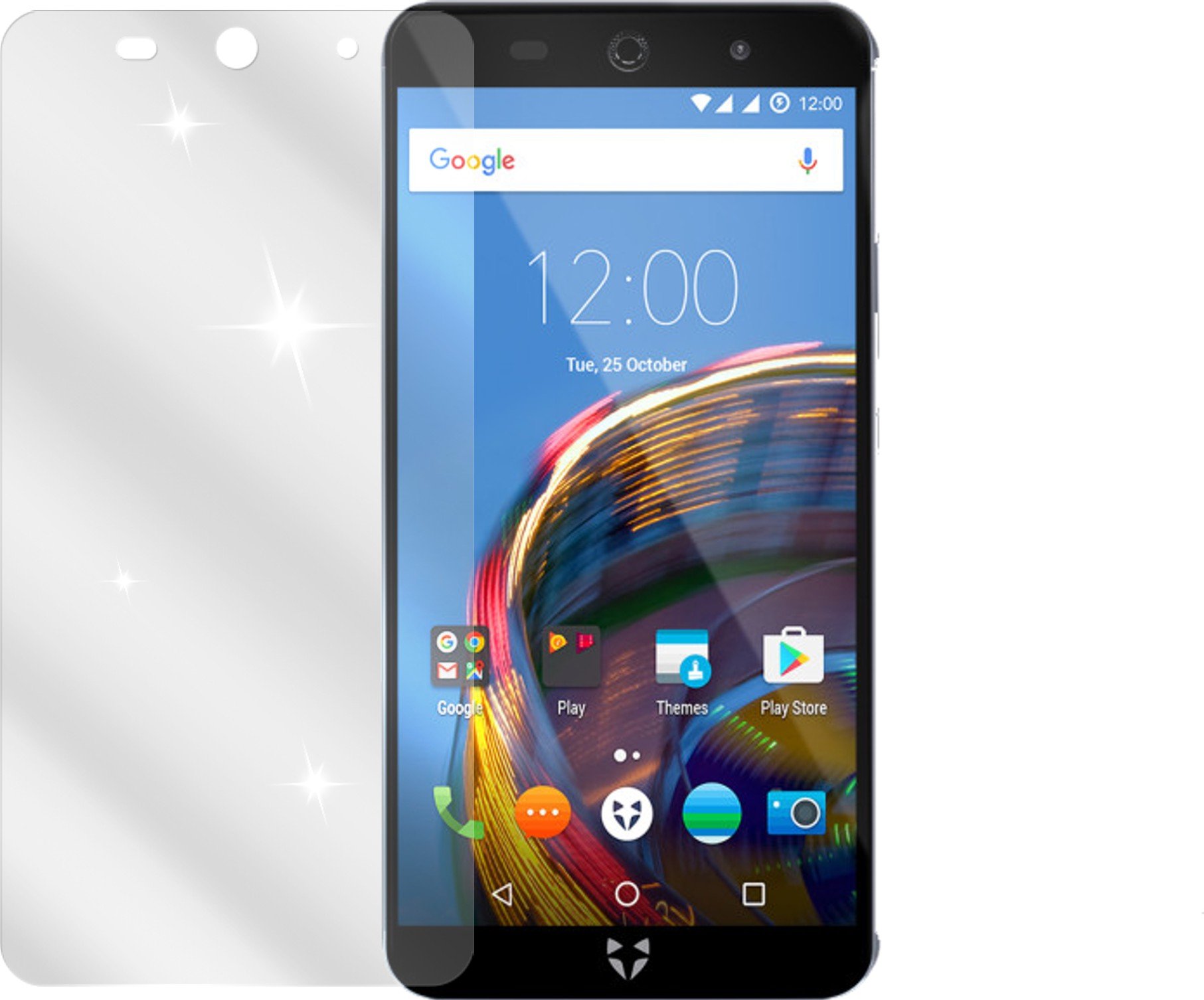 Dipos 6X Pellicola Protettiva Antiriflesso Per Wileyfox Swift 2X: Protezione Opaca Anti-impronte Made In Germany