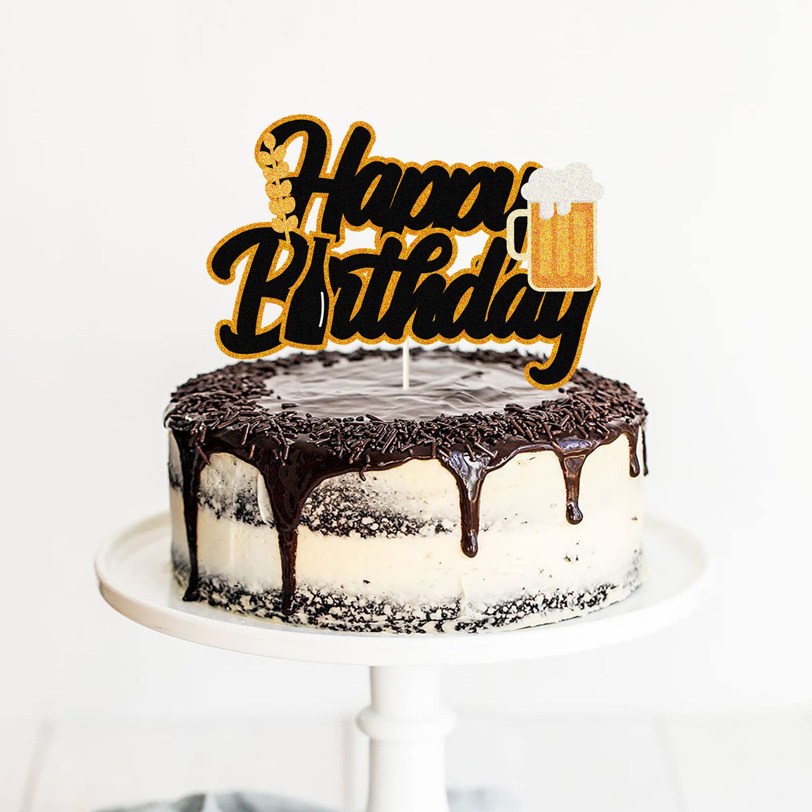 Lot De 24 Décorations De Gâteau D'Anniversaire 13Ème