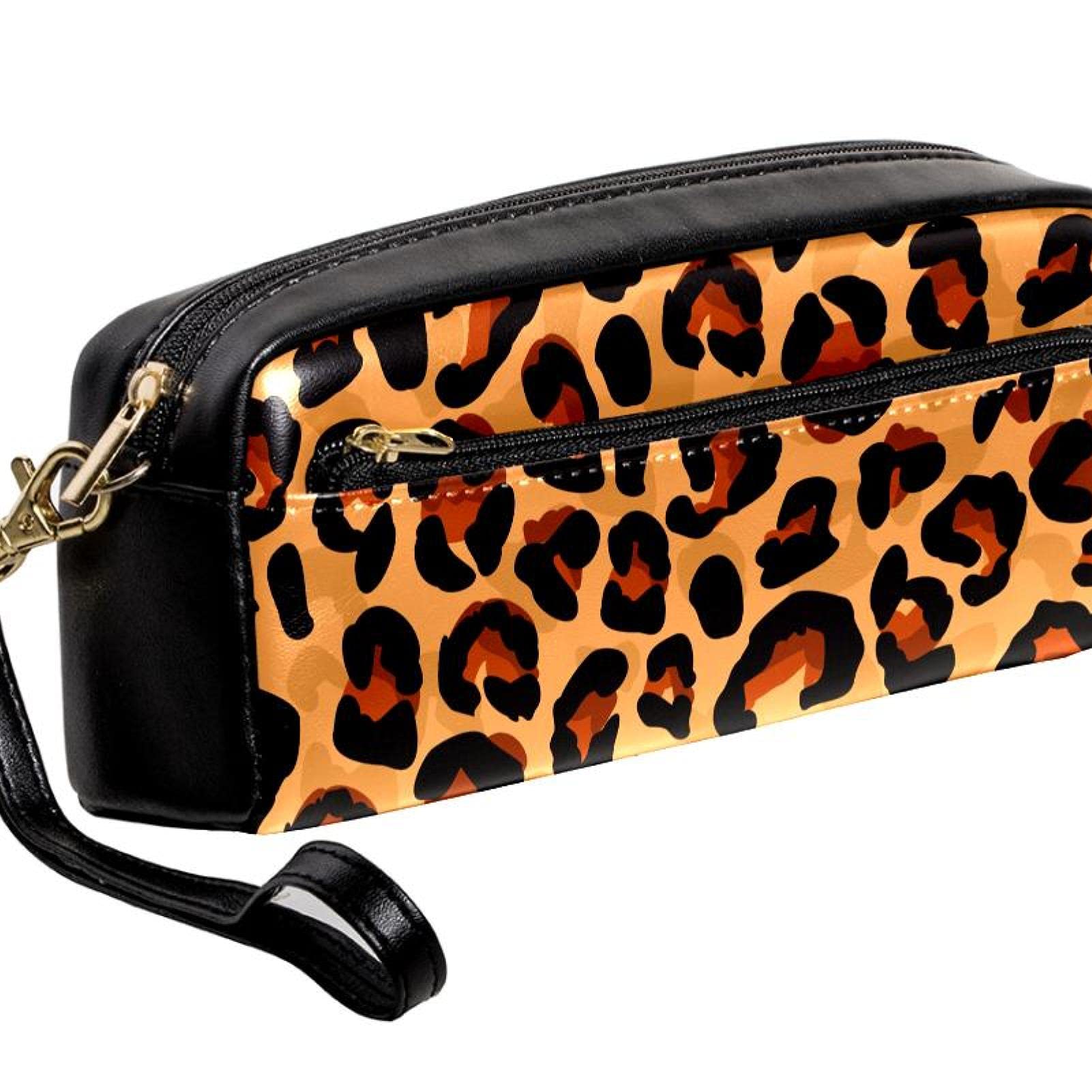 Astuccio da colorare leopardo grande capacità portapenne Box Organizer portapenne per la scuola adolescente ragazzi ragazze uomini donne