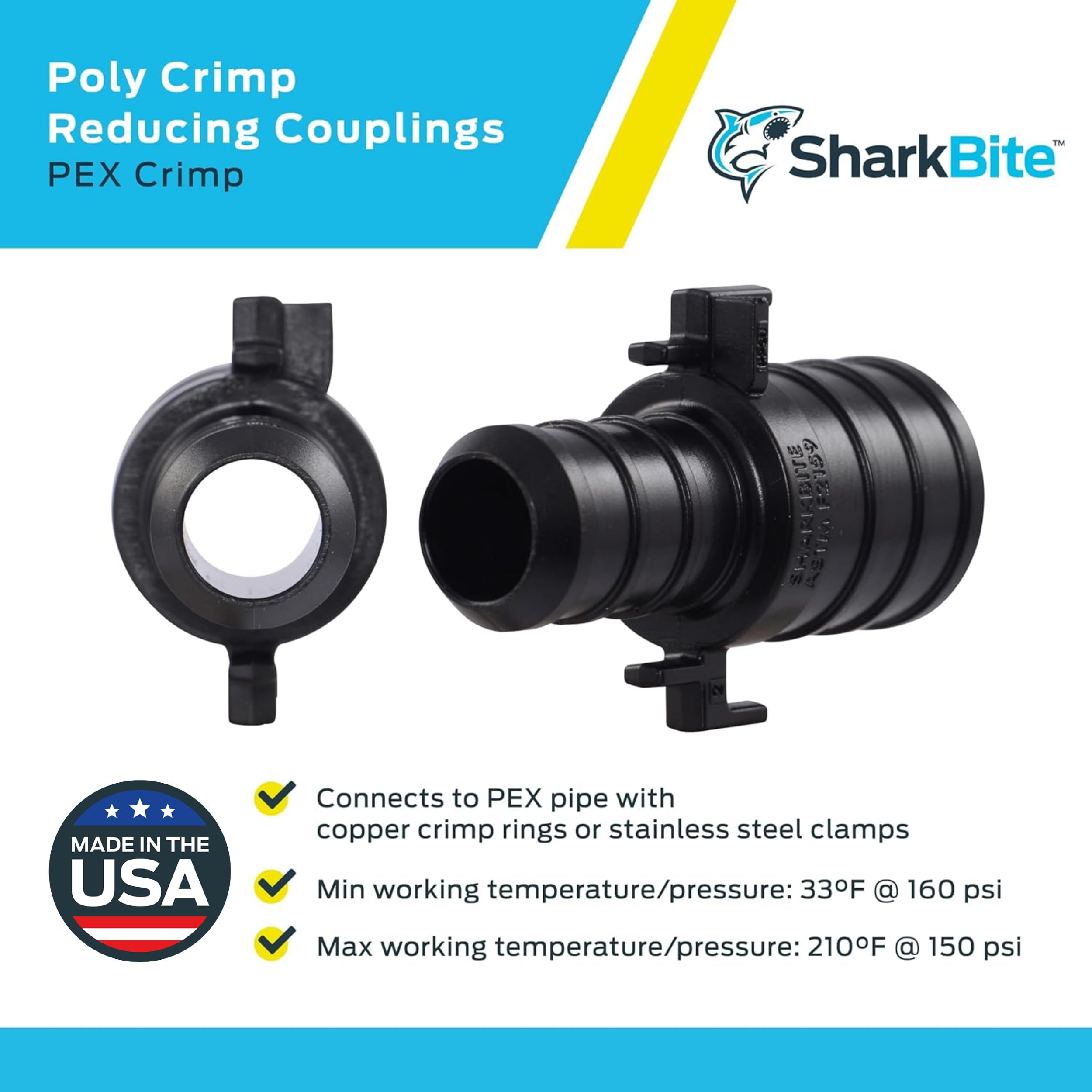 PEX CR COUPL3/4X1/2 5PK (Paquete de 1)