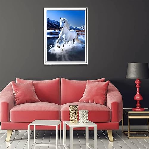 Miniatura 3 de HXSYKJDM Kit de pintura de diamantes de cristal, kit de pintura de diamantes de cristal, kits de pintura de diamantes para decoración de entrada de