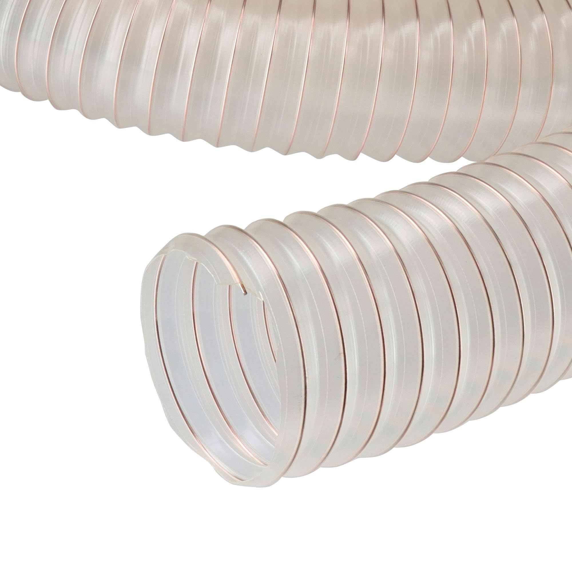 Tuyau aspiration - Gaine flexible en polyuréthane - 5 mètres - Résistant aux microbes et à l'hydrolyse - Fabrication française - Diamètre 100 mm mm