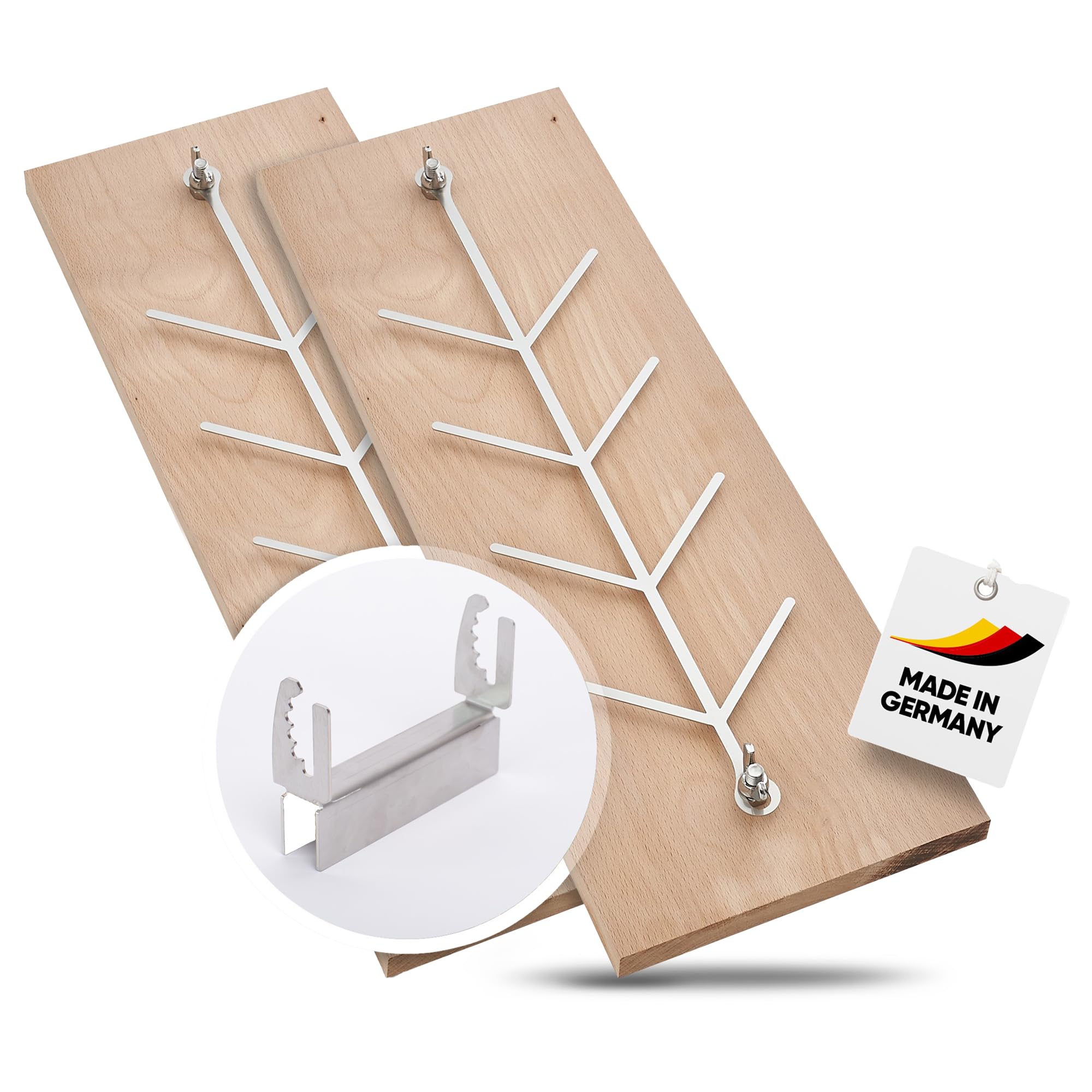 Flammlachsbrett, Räucherbrett, Flammlachs Brett aus dt. Buche. Geeignet für Feuerschalen,Outdoor Grill und natürlich zum Verschenken ! (2, Buche)
