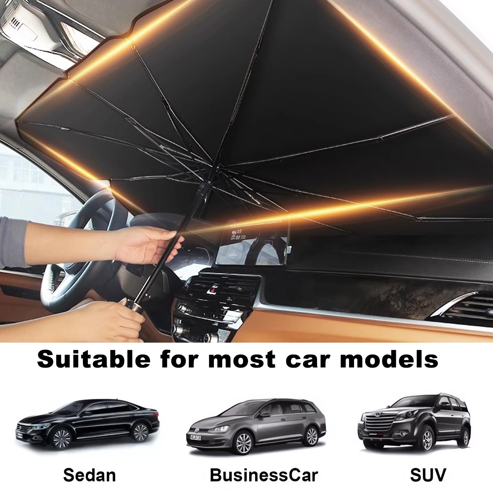 Parasole per Parabrezza Vetro anteriore auto Para Sole ad