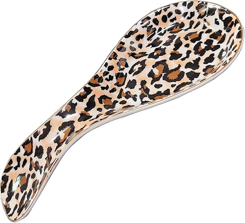 Miniatura 3 de Soporte de cuchara de cerámica para la parte superior de la estufa, soporte grande para cuchara de granja, soporte para cucharas de café de