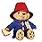 YOTTOY Paddington Bear Collection/Classic Seated Paddington Bear Soft Stuffed Plush Toy- 12 H