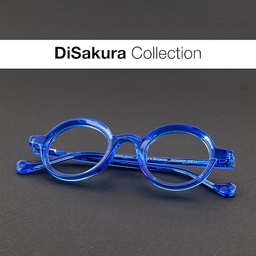 Miniatura 7 de Gafas de Lectura con Bloqueo de Luz Azul Unisex Lectores Monturas de Acetato, Patillas Flexibles y Lentes Antireflectantes - Cereza +2.5 - DISAKURA