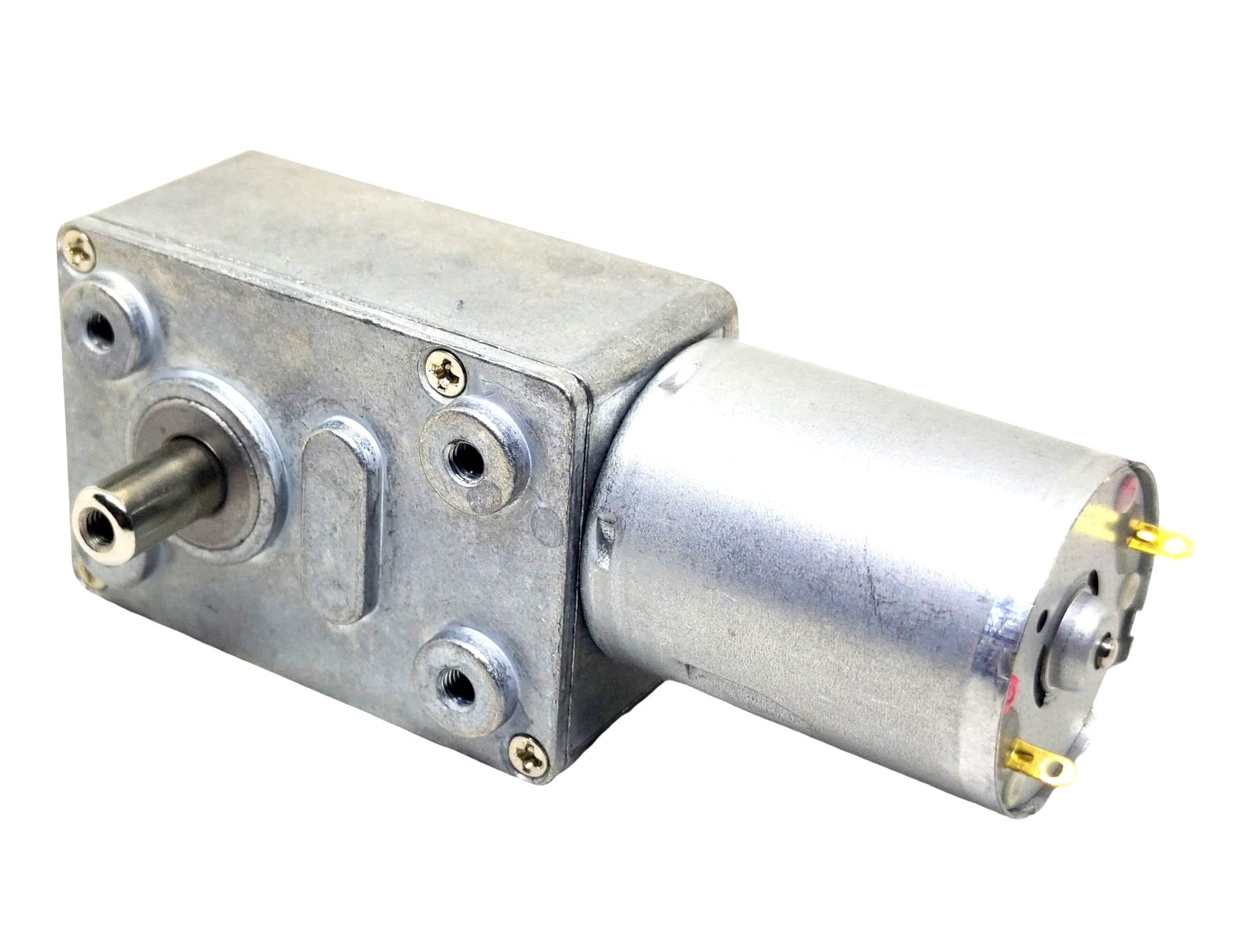INVENTO Metal 1Pcs 5V - 12V 10 Kg-Cm 30 Rpm Dc Motor Worm Geared Gearbox 6Mm Shaft High Torque Turbine Reducer For Diy (B0C5F617NX) Amazon Price History, Amazon Price Tracker