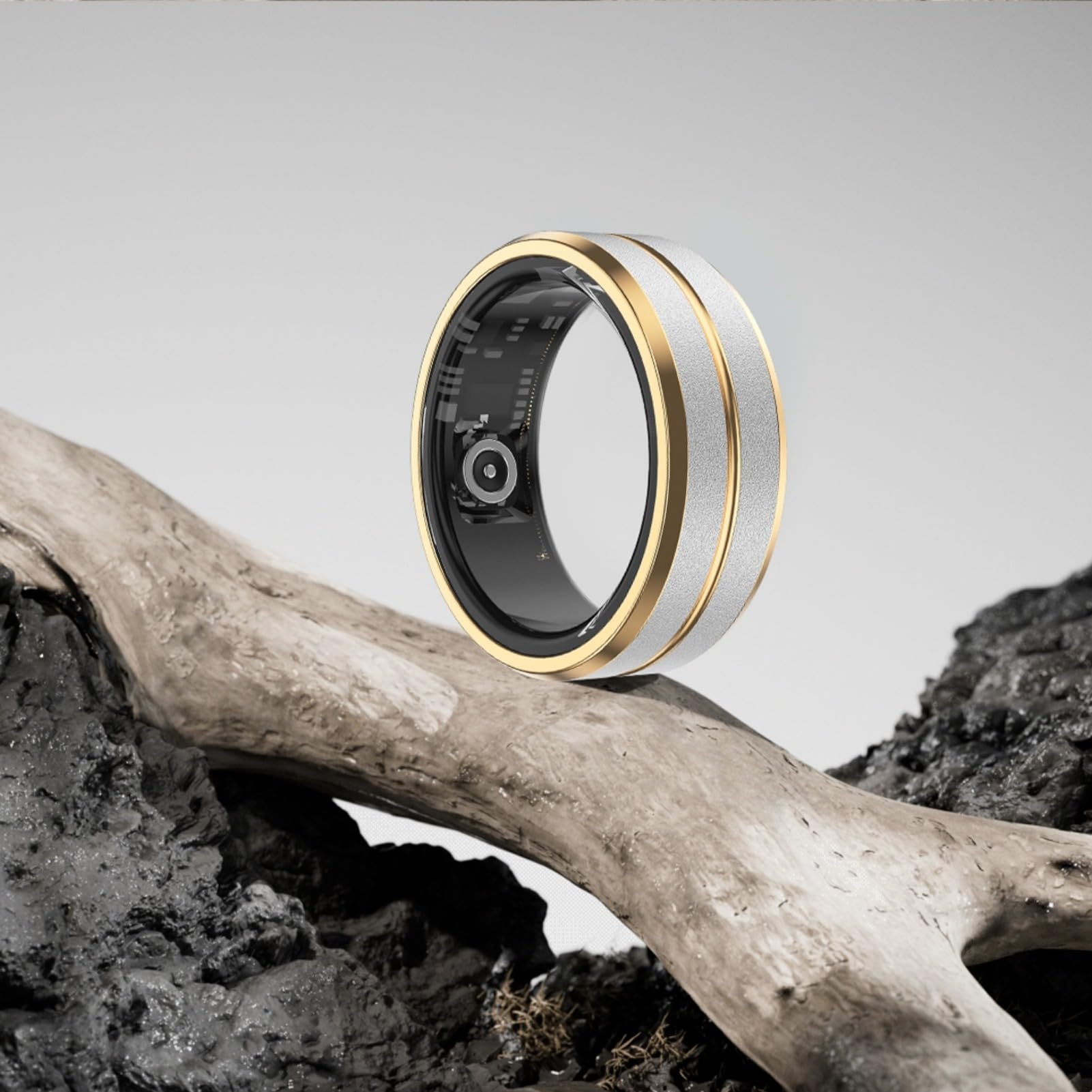 Cuifati Anillo de Salud Inteligente para Mujeres y Hombres, IP68 Resistente Al Agua, Anillo de Seguimiento de Actividad Física con Monitoreo del Sueño, Conteo de Pasos, Control de Cámara,