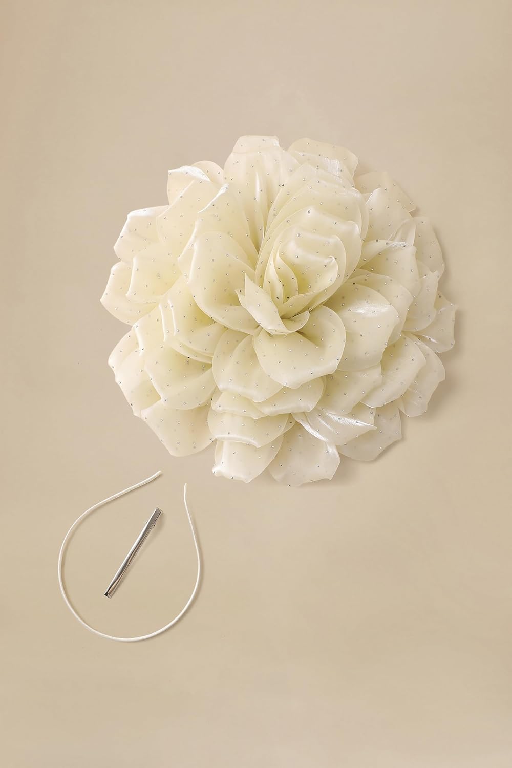 BABEYOND Fascinators Hats for Women - Tea Party Kentucky Fascinator Derby Hat Multi Layered Flower Headpiece with Hair Clip - Image 3