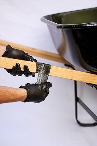 Miniatura 3 de FiberWeld Vendaje de Reparación Permanente 2x36 Pulgadas - Envoltura de Fibra de Vidrio Adhesiva de Alta Resistencia - Negro, 38236