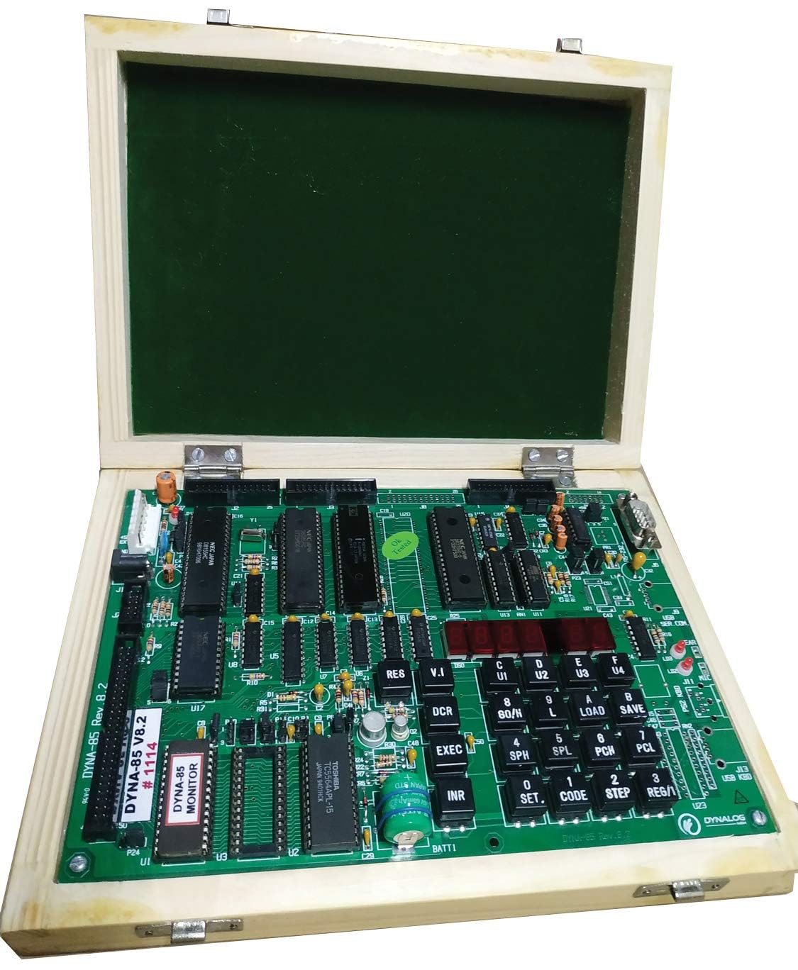 Generic 8085 Microprocessor Programming Trainer Kit - Single Board