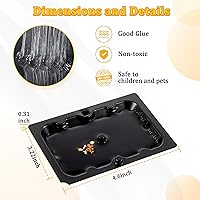 Vista 2 de Qualirey 36 Pack Mouse and Insect Glue Traps, Strong Sticky Mice Traps Indoor for Home, Pre Scented Rodent Pads with Non Toxic Glue for House