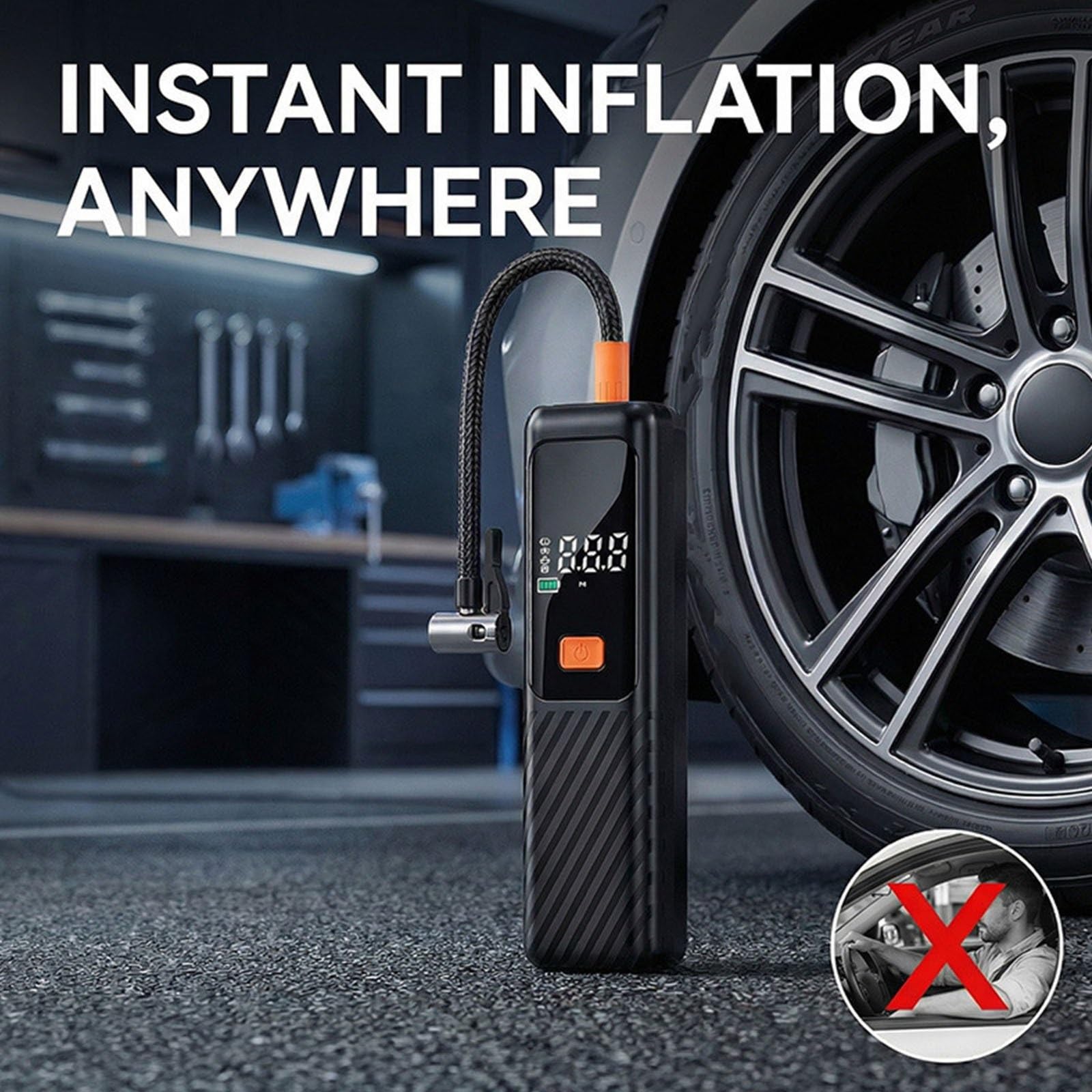 Compresseur Air Gonfleur de Pneu Gonfleur Electrique