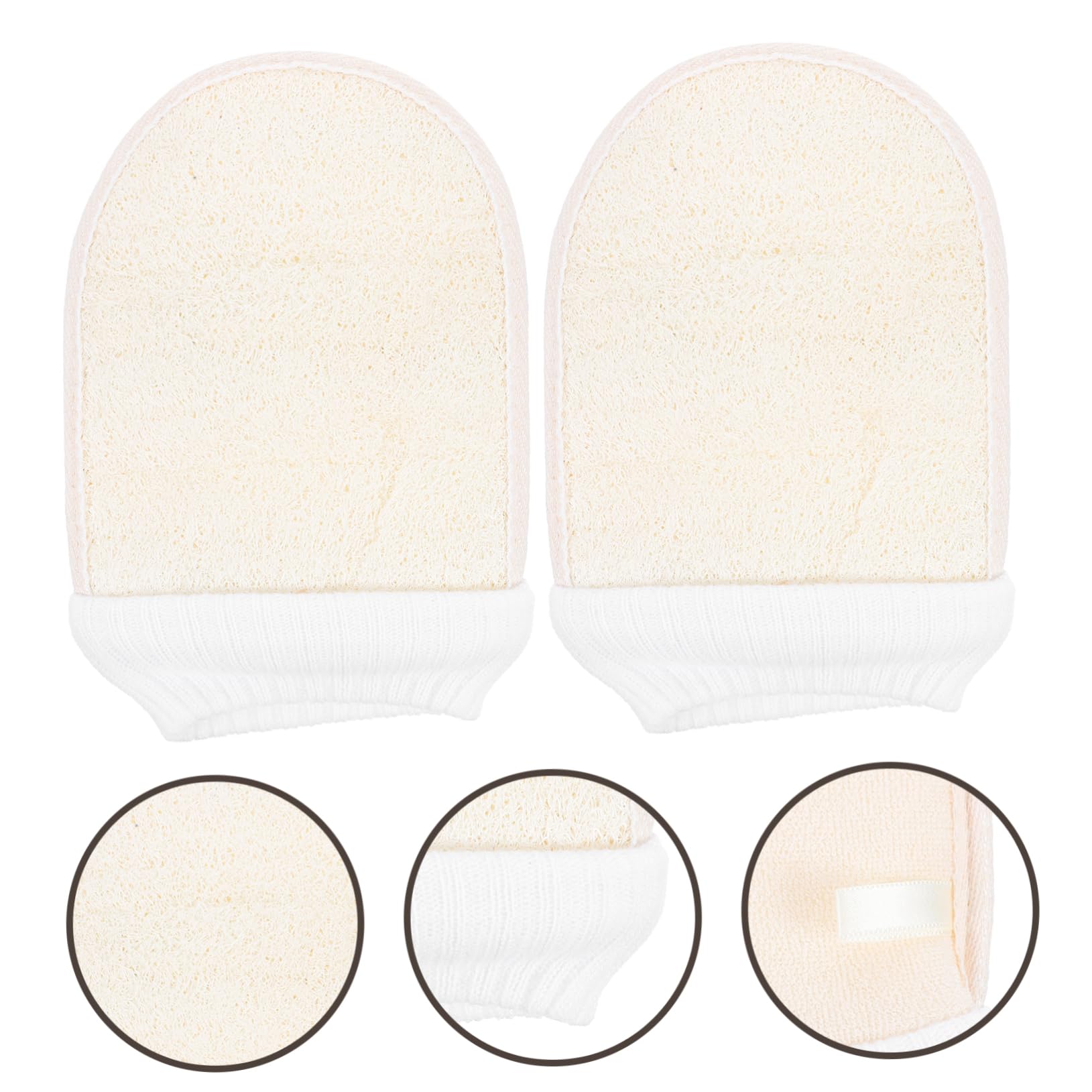 MAGICLULU Guanto Per Scrub 6 Pezzi Guanti Per La Rimozione Della Pelle Morta Guanto Esfoliante Luffa Guanto Spa Guanto Esfoliante Guanto Scrub Corpo Guanto Da Bagno a Doppia Faccia