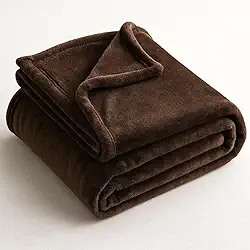 Cobertor Manta Celta Casal Decorativa 2,00x1,80 (Marrom)