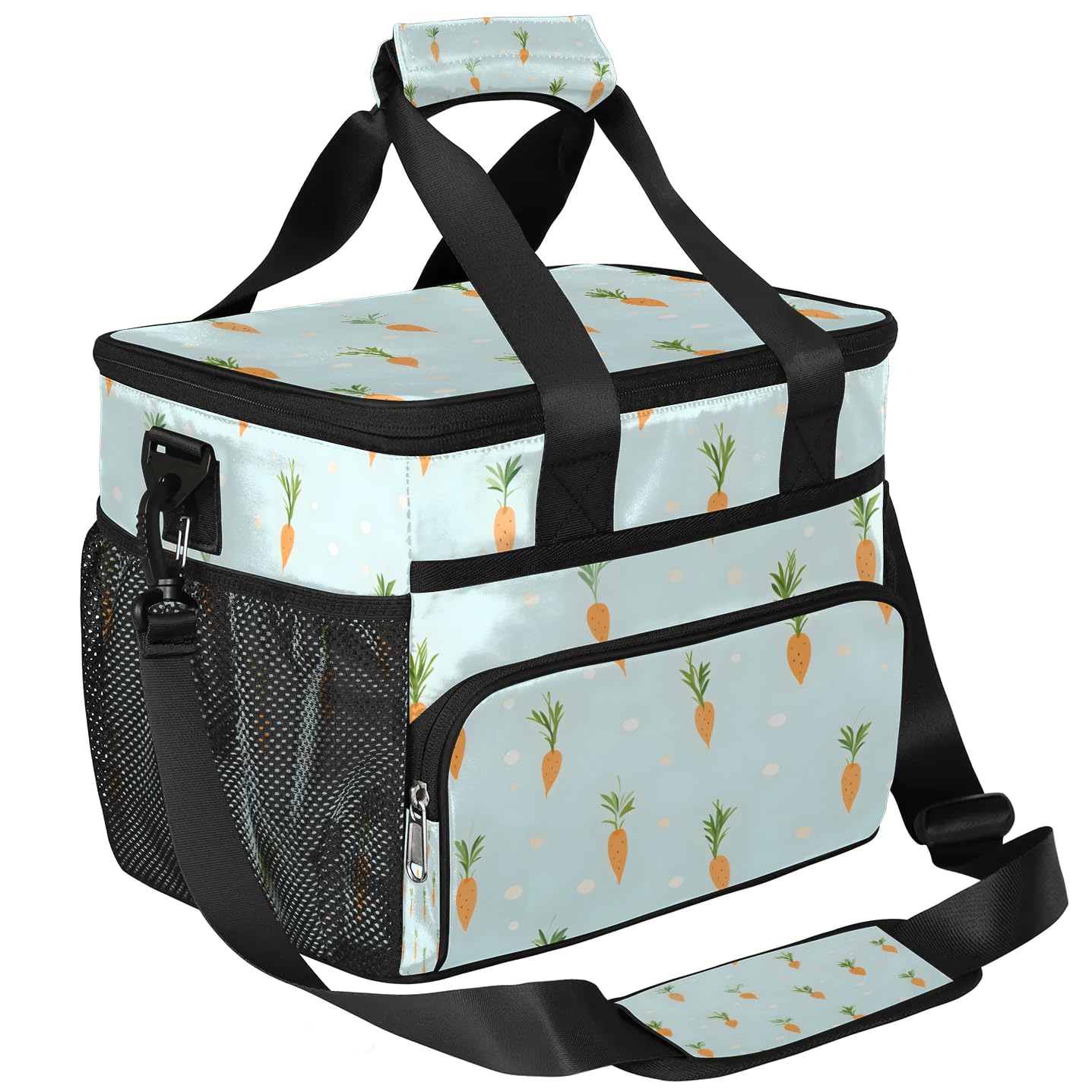 Lunch Box for Men Heavy Duty Insulated Lunch Bag for Women Cute Carrots Lunchbox for Adults Lunch Cooler