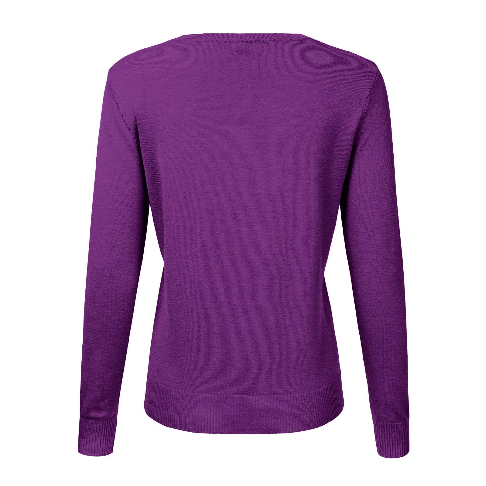 Cardigans para mujer elegante cárdigan casual manga larga suéter de punto estrecho transpirable con botones chaqueta camisa con cuello en V ligero clásico cárdigan de punto con botón verano