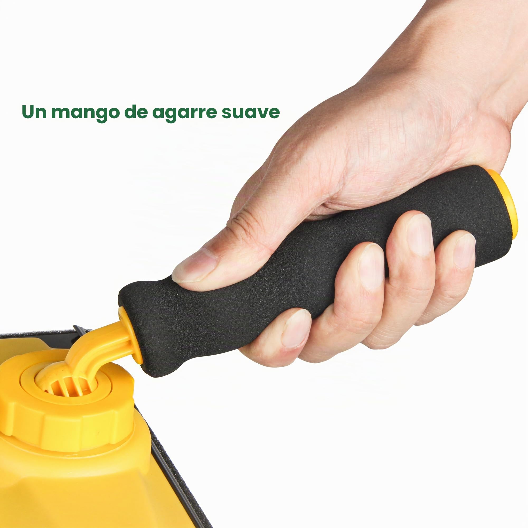 VOOMEY Kit de herramientas de bordeadora de pintura, juego de almohadillas de pintura de 9 pulgadas, 7 piezas de bordeadora de pintura con borde, almohadilla de retoque, pintor de almohadillas de