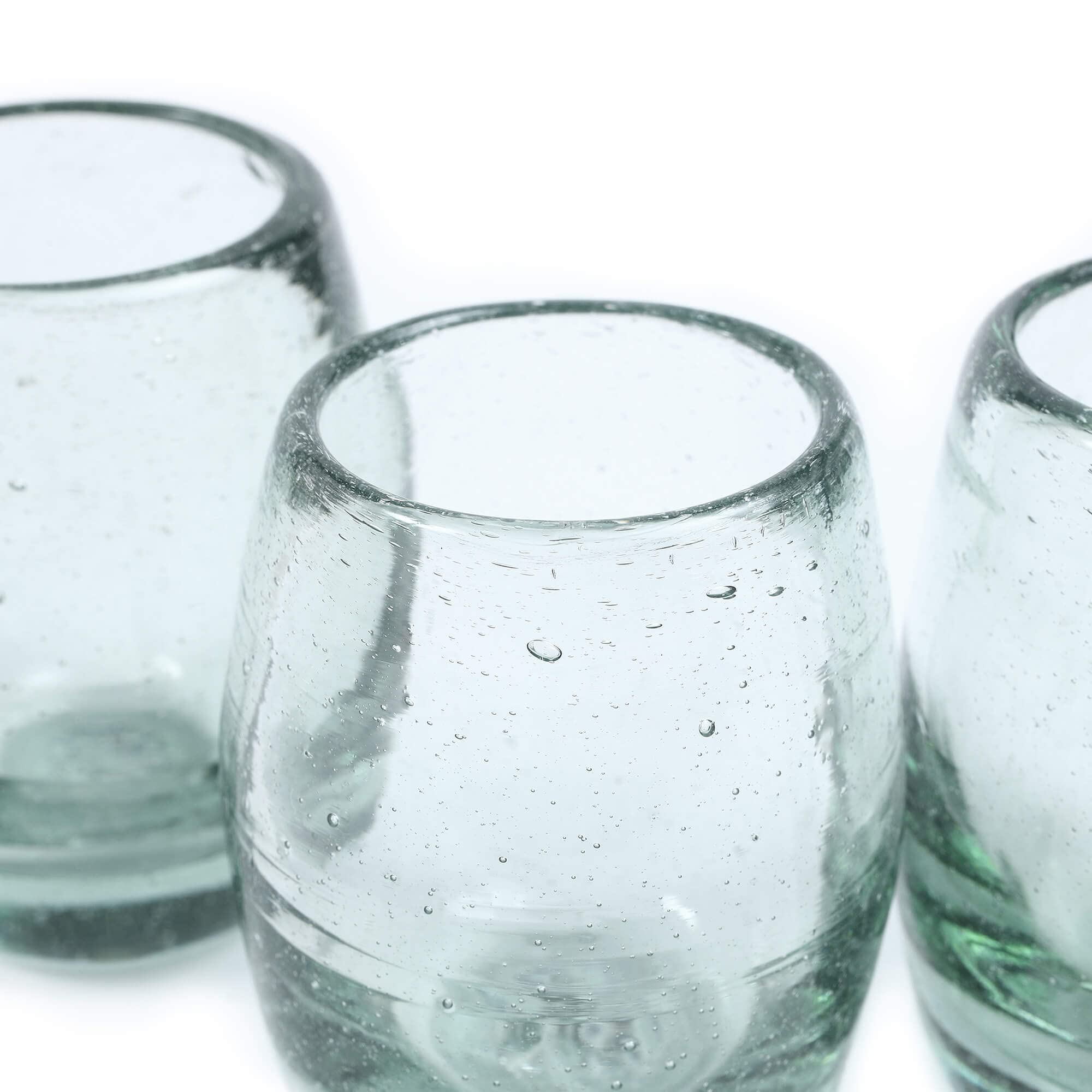 57 ml mundgeblasene mexikanische Tequila-Schnapsgläser – 4 Stück, je 59 ml, transparent