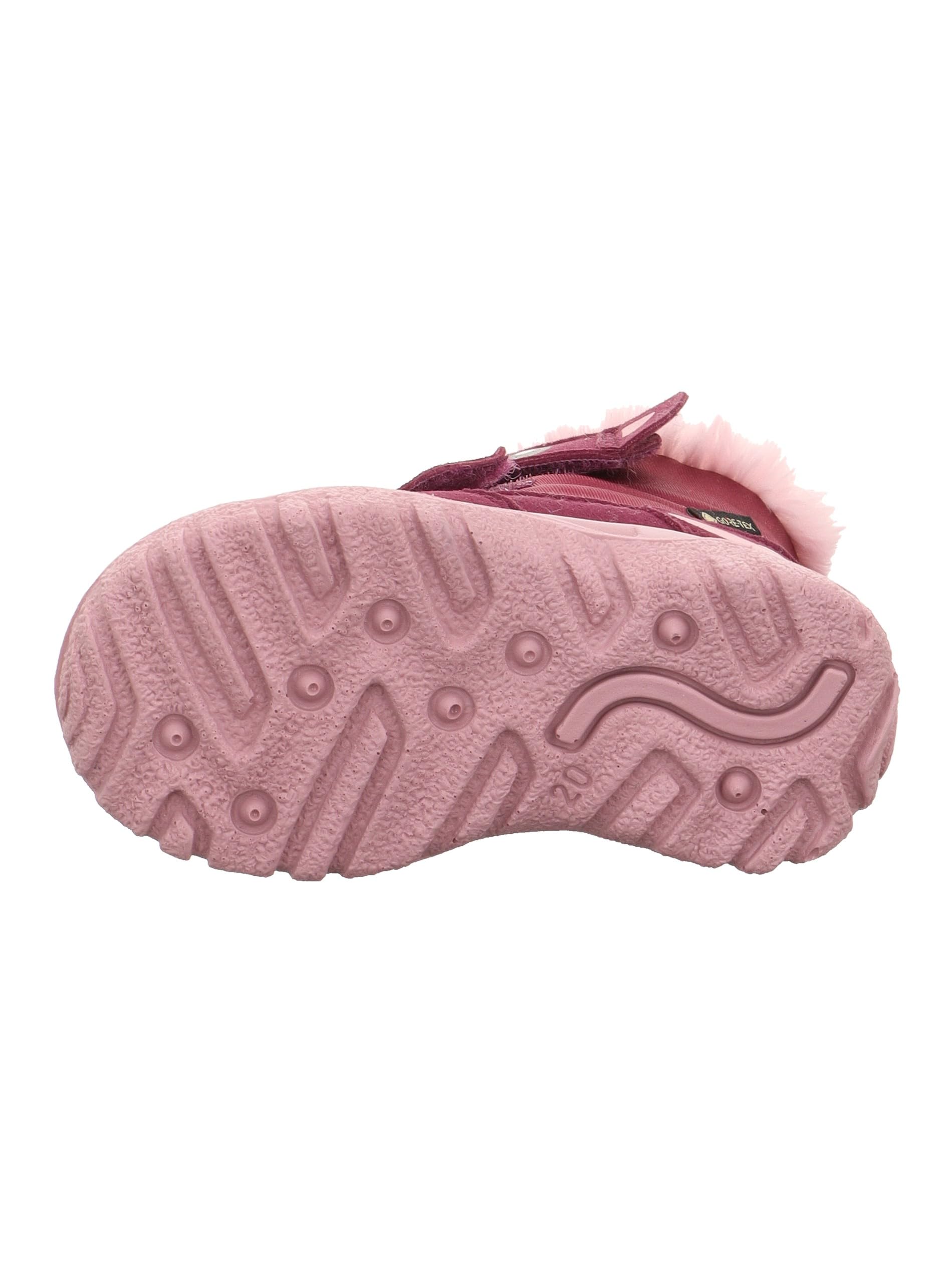 Superfit Mädchen und Jungen Winterstiefel Husky+ Kinder Stiefeletten Weite: W V ROT/ROSA 000 EU