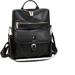 شنطة ظهر للابتوب للسفر، شنطة ظهر معتمدة للسفر الدولي، مقاومة للماء ومتينة مقاس 15.6 انش (712)