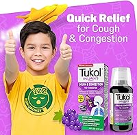 Vista 3 de TUKOL Kit de alivio total para el resfriado y la tos, medicina para la tos para adultos, niños, Family Max Action Supresor de tos severa