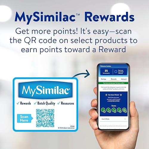 Miniatura 12 de Similac 360 Total Care - Fórmula infantil sensible para irritaciones y gases debido a la sensibilidad a la lactosa, tiene 5 prebióticos HMO, fórmula