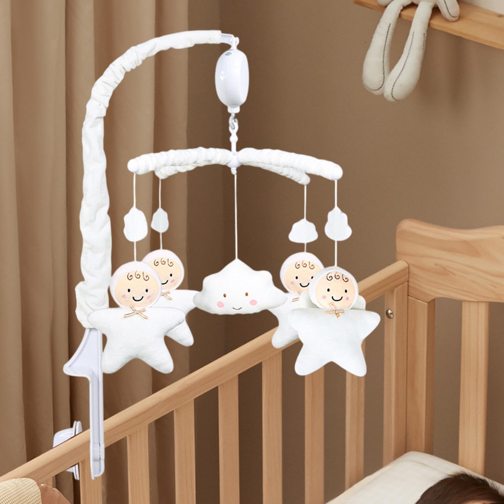 Musical Crib Mobile, Nursery Mobile para cuna Asiento de coche para niños