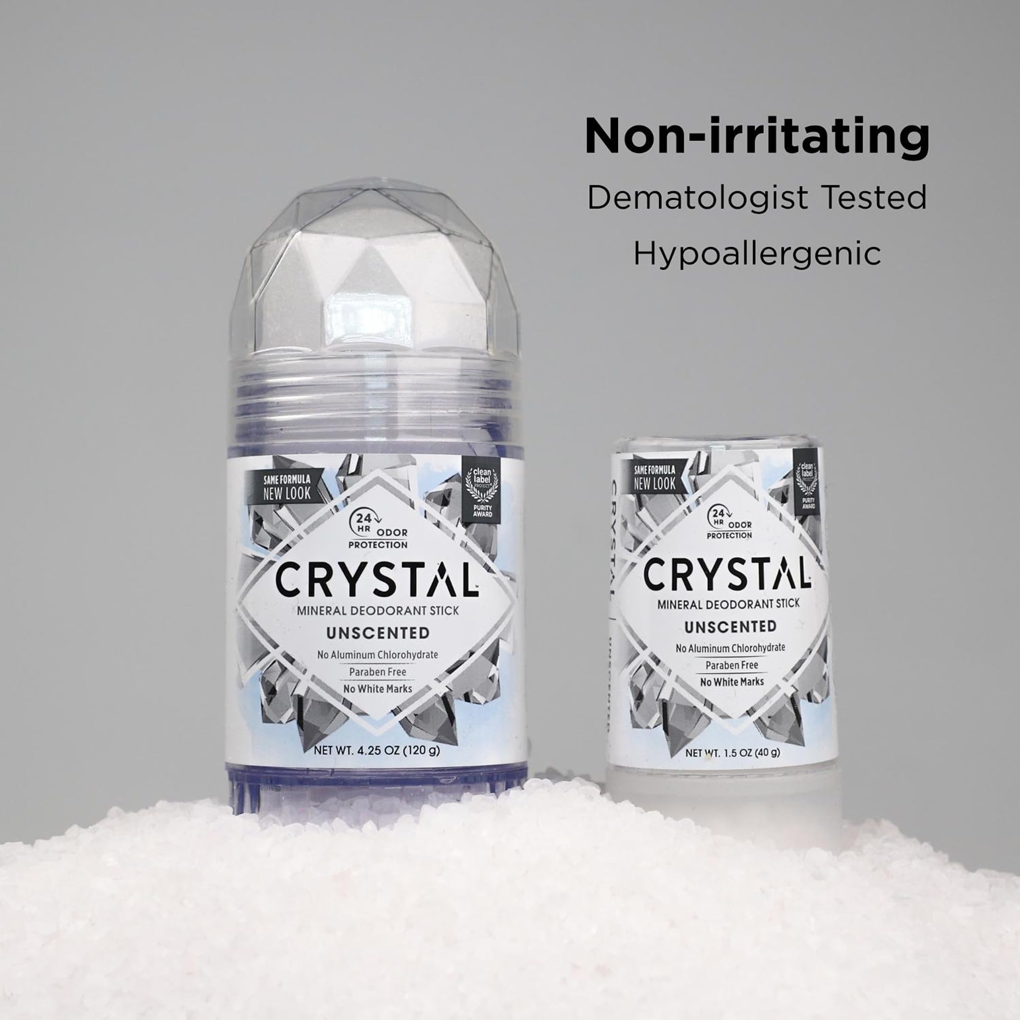 Crystal Mineral Deodorant - 24 Hour Odor Protection -11