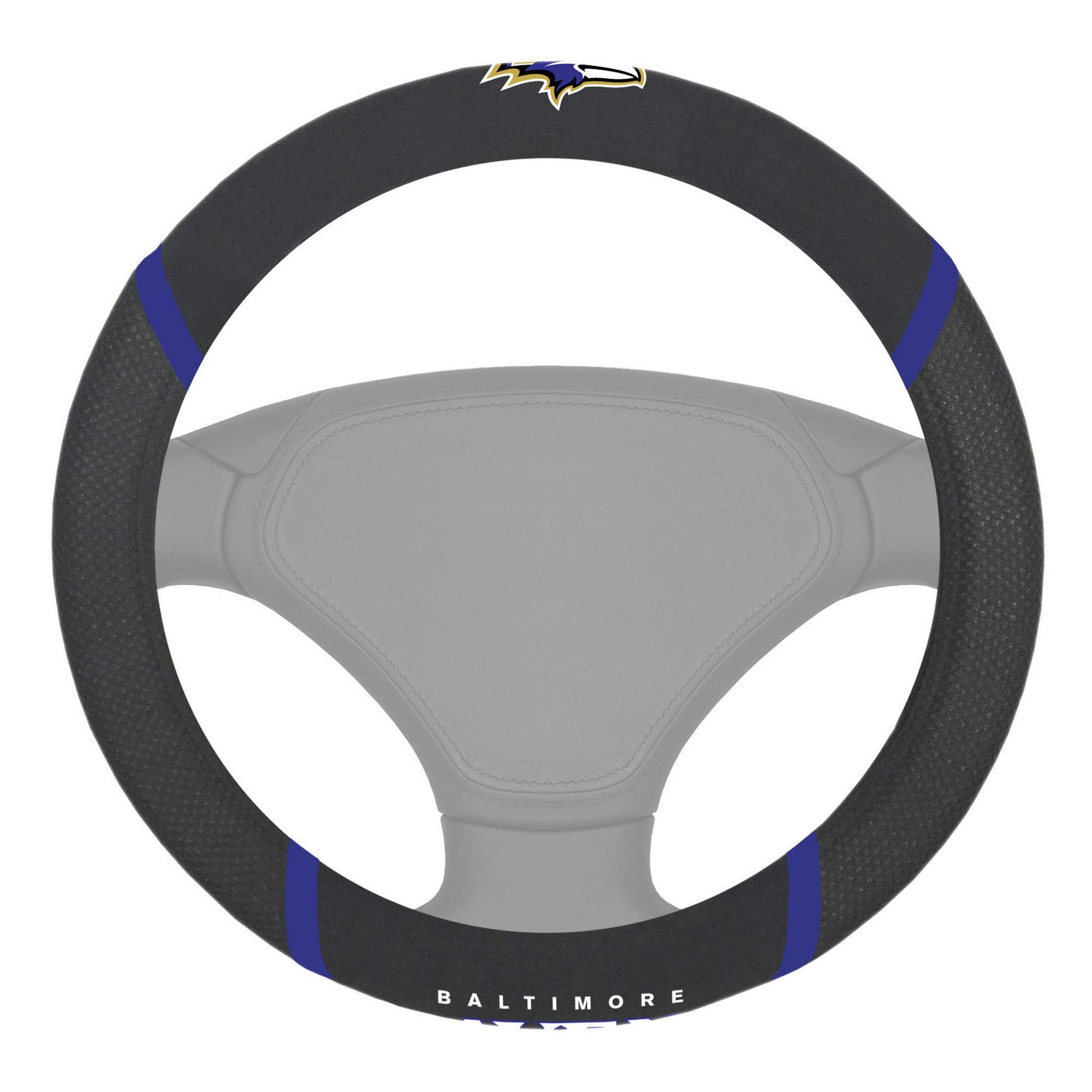 FANMATS 15621 Baltimore Ravens Lenkradbezug Bestickt