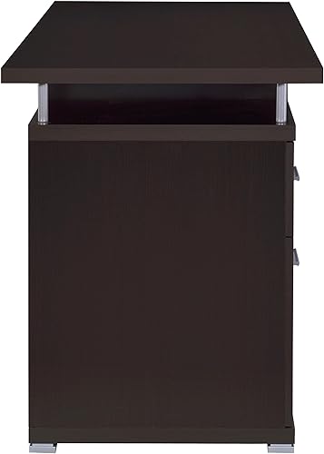 Miniatura 22 de Escritorio para computadora, Madera, Blanco crudo Blanco,Capuccino,https://www.amazon.com/dp/undefined